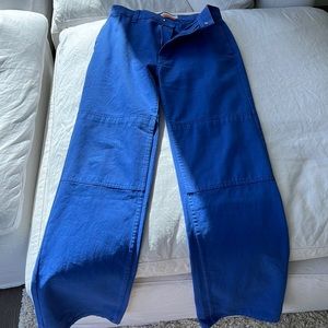 Calvin Klein collab blue dyed denim
